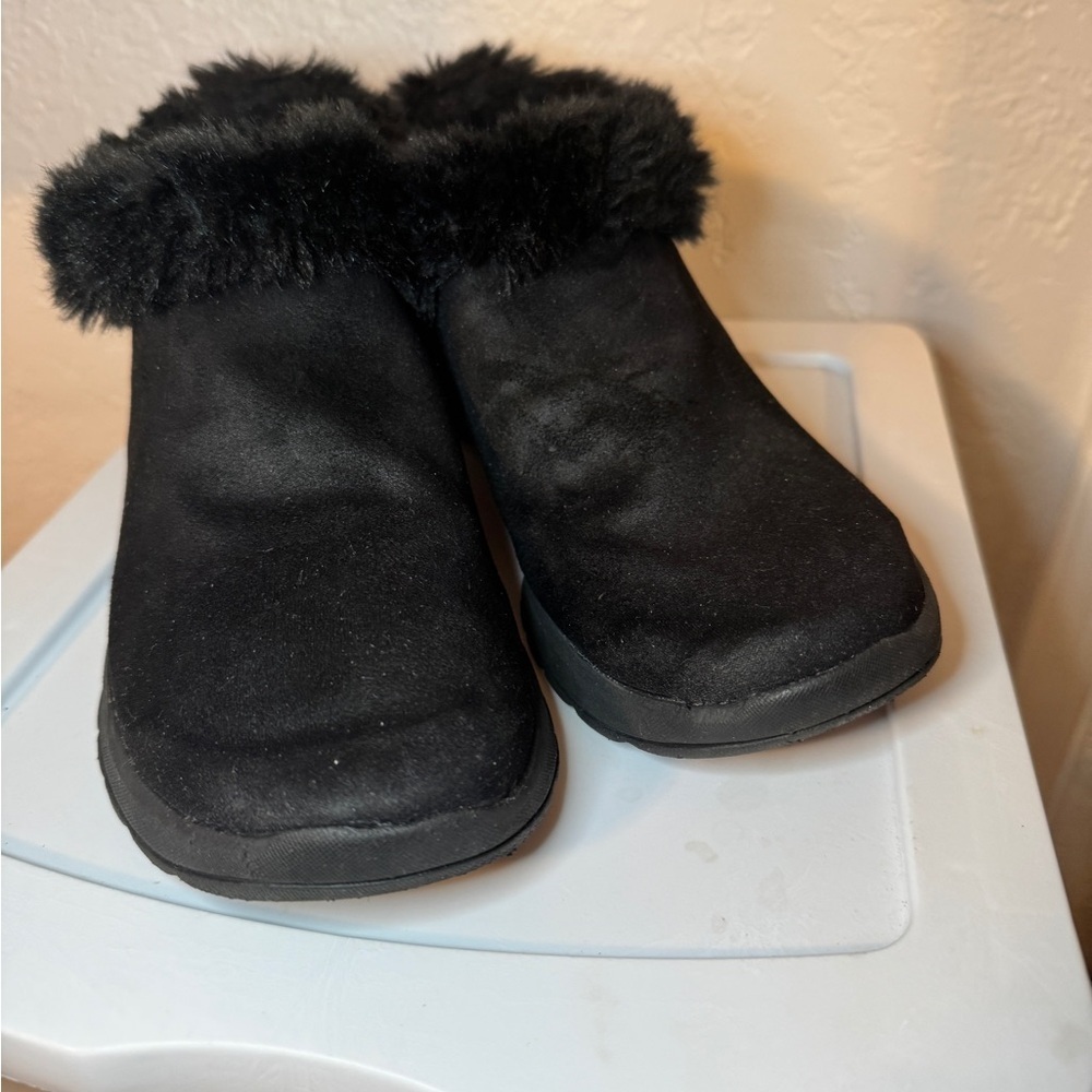 BZees Golden Go fee trimmed comfortable walking boots - Picture 5 of 9